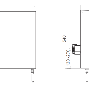 SDO 35-13-45 FU/E – Operator poarta culisanta 2200 kg - Imagine 2